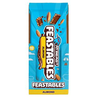 Feastables MrBeast mandulás tejcsokoládé manduladarabokkal 60 g Egész csomag 10 db