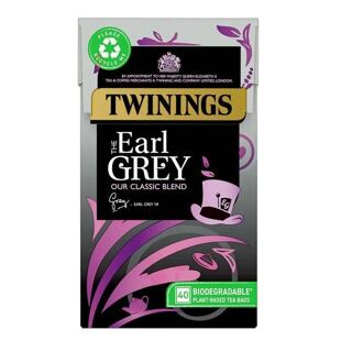 Twinings Earl Grey fekete tea 40 db 100 g