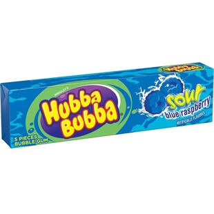 Hubba Bubba savanyú kék málna ízű rágógumi 40 g
