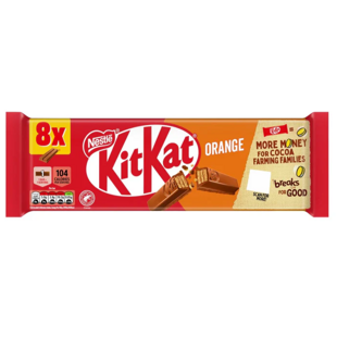 KitKat csokoládé szelet narancs ízesítéssel 8 x 20,7 g