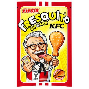 Fiesta Fresquito KFC nyalóka por csirkecomb alakban, kóla ízesítéssel 17 g