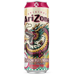 Arizona gyümölcskoktél sárkánygyümölcs és mangó ízesítéssel 650 ml