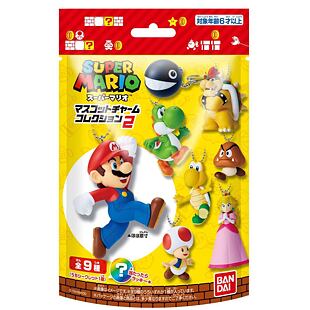 Bandai Super Mario rágógumi gyűjtőcímkével 1,5 g