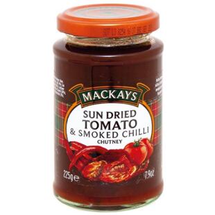 Mackays čatný se sušenými rajčaty a uzeným chilli 225 g