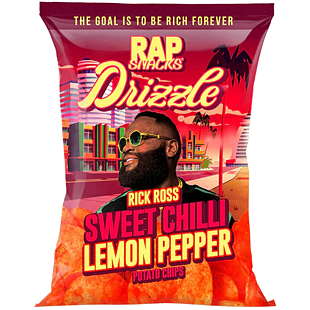 Rap Snacks Rick Ross citromos és édes chilis chips 71 g