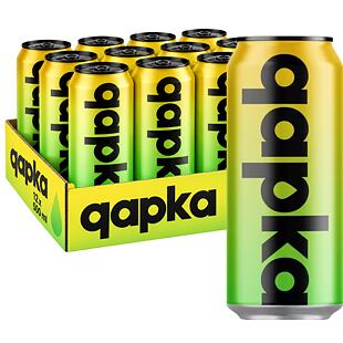 Qapka mangó- és lime-ízesítésű ásványvíz, 500 ml, teljes csomag: 12 db