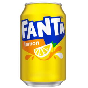 Fanta szénsavas ital citrom ízesítéssel 330 ml