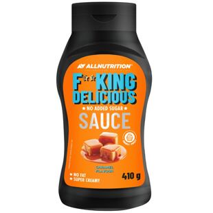 F**KING Delicious édes szósz hozzáadott cukor nélkül, sós karamell ízzel 410 g