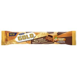 McVitie's Gold keksz krémtöltelékkel és mogyoróízzel 39,5 g