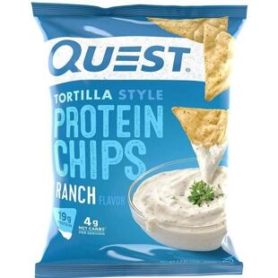 Quest protein tortilla chips Ranch öntettel 32 g