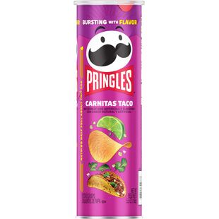 Pringles Carnitas Taco burgonyachips mexikói húsos taco ízesítéssel 158 g