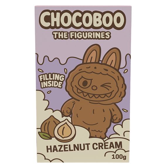 Chocoboo ml. csokoládé figura mogyorókrémmel 100g Egész csomag 12 db