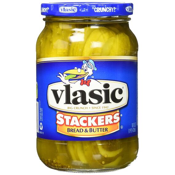 Vlasic Stackers Bread & Butter ecetes uborka 473 ml