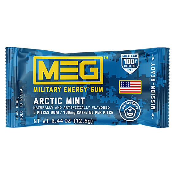 Military energia rágógumi, mentás ízű, 12,5 g