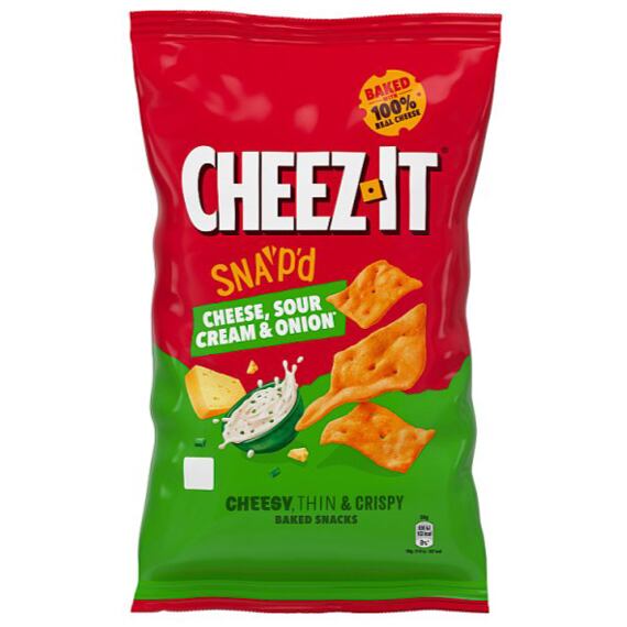 Cheez-It búzakeksz sajtos, tejfölös, hagymás ízesítéssel 120 g